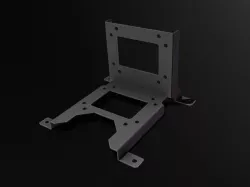 EK-UNI Pump Bracket (120mm FAN) Vertical