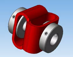 Elastic coupling d10mm