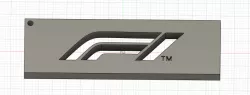 F1 Keychain