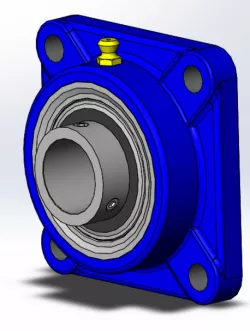 Flanged Bearing for 1.5" Shaft