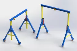 Gantry Crane Hoist Adjustable