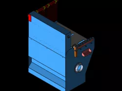 Grinding downdraft table - Table aspirante de meulage.