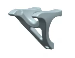 Guitar wall mount 3D print