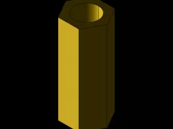 Hex spacer M4x15