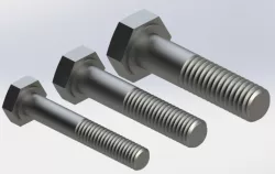 Hexagonal Bolt M4, M5, M6