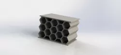 Honeycomb structure sandwich