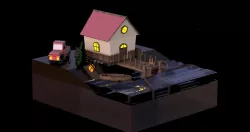 House diorama