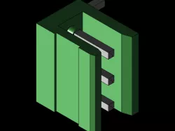 HT 396 HT396 3.96mm Green Connector