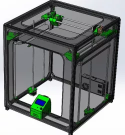Hypercube 3D Printer STEP