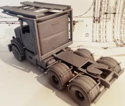 Kenworth T410SAR Truck Model Design, 3D prototip Model (Please watch the Videos)