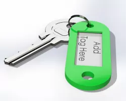 Key Tag / Key Label / Key Chain