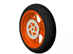 KTM Duke rear tire