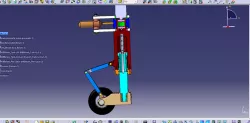 Landing Gear - Oleo Pneumatic - Steering Wheel