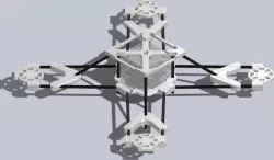 Lightweight Quadcopter Frame Design (Carbon Fiber & 3D Printed Components)