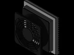 Linkwell LK6222-230 Cabinet Ventilation Fan Filter