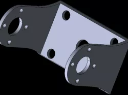 LX-16A Strait U bracket