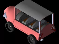 Mini car model in solidworks