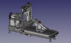 Mini CNC Lathe with Automatic Tool Changer and Cross Mill