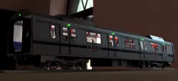 Miniature DMRC Metro Coach