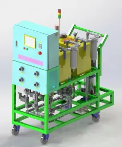 MOLD CLEANING MACHINE