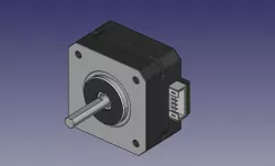 NEMA 17 Stepper Motor With JST Connector