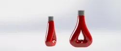 New heart bottle design
