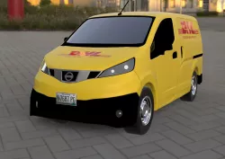 Nissan NV200 DHL van