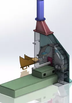 Paddle Blade Plastic Crusher