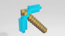 Pixel Minecraft AXE