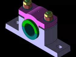 Plumber Block CAD