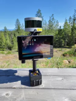 Portable Lidar Scanner (Pie Pole)