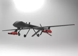 Predator UAV Model