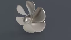 Propeller screw