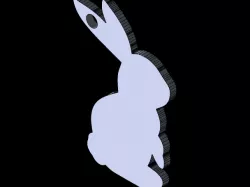 Rabbit Laser Cut