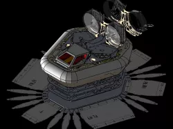 RC Hovercraft for CNC or Lasercut