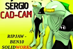 Ripjaws - Ben10 Sérgio CAD CAM