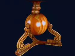 ROUND TABLE LEG JAMES SUBITY