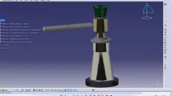 SCREW JACK 3D Model