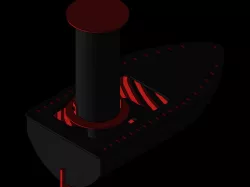 Ship Working with Magnus Effect