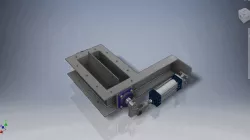 Simple DIY butterfly valve