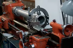 Simple lathe steady rest