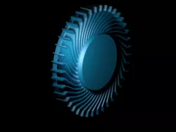 Small blower impeller
