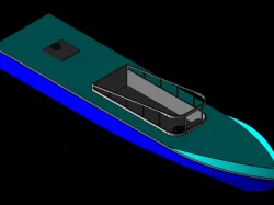 small ship model