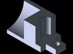Solidworks Part Modeling Practice for beginners Exercise