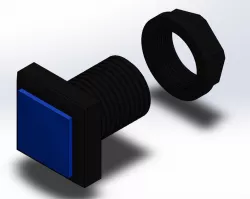 square button - pulsador cuadrado