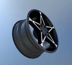 Star Design Wheel Rim