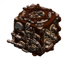 Steampunk Puzzle Box