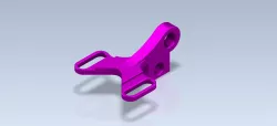 Studycadcam 3D CAD Exercise 214/ anchor bracket Autodesk Inventor Pro