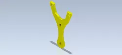 Studycadcam 3D CAD Exercise 215 / slingshot Autodesk Inventor Pro