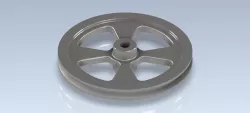 Studycadcam 3D CAD Exercise 219 / pulley wheel Autodesk Inventor Pro
